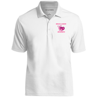 Breast Cancer Awareness Short Sleeve Polo