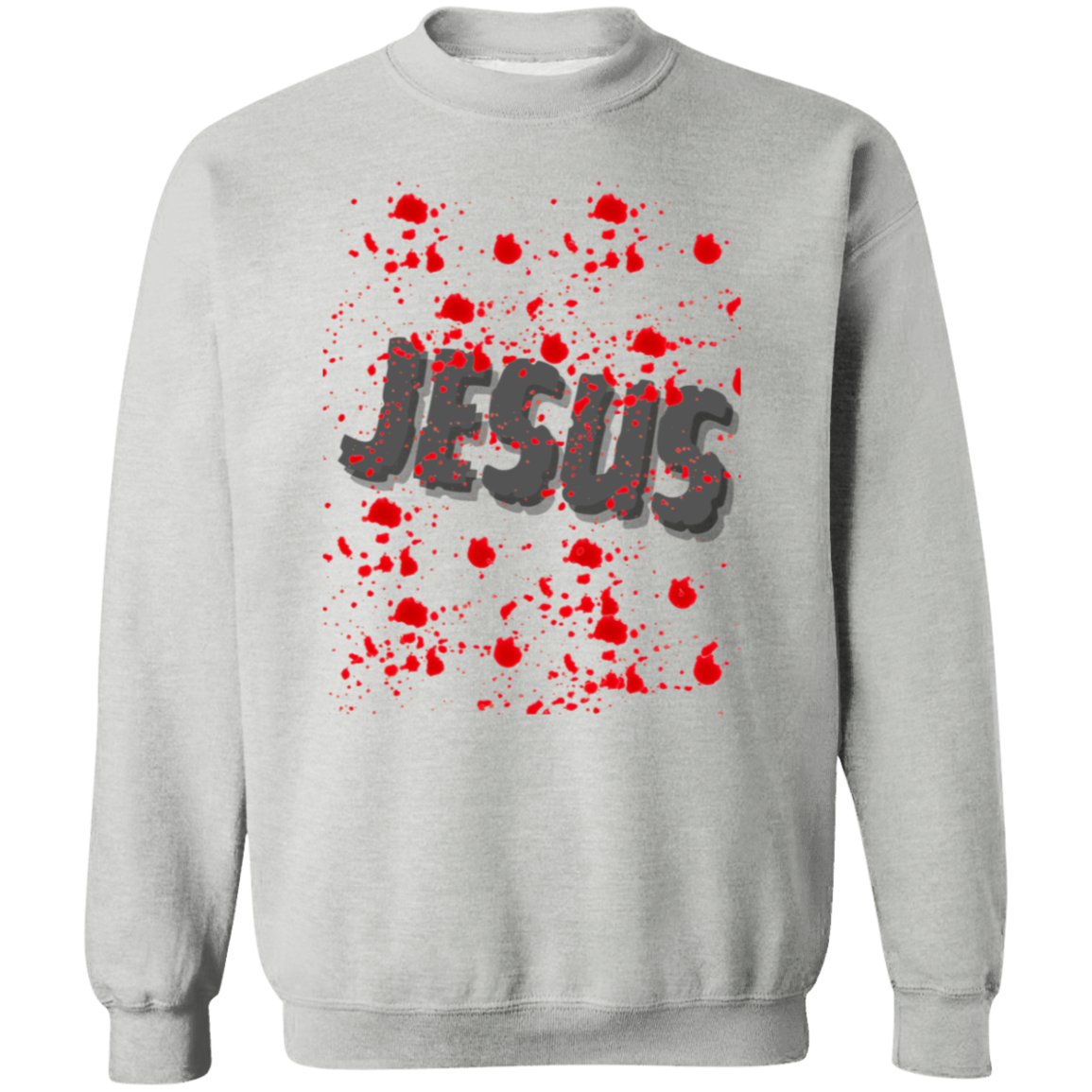 Blood of Jesus Crewneck Pullover Sweatshirt