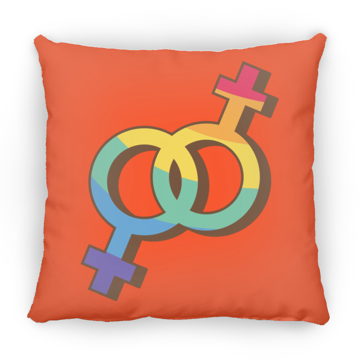 Female Pride Square Pillow