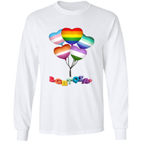 Pride Heart Balloons Long Sleeve Shirt