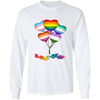 Load image into Gallery viewer, Pride Heart Balloons Long Sleeve Shirt