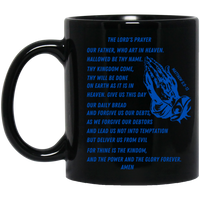Lord's Prayer Mug Blue