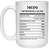 Nutrition Facts Mug - Mom
