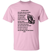 Lord's Prayer Youth Short Sleeve - Black