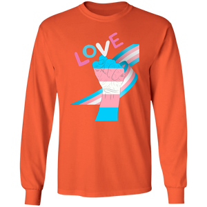 Trans Fist Long Sleeve Shirt