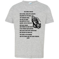 Lord's Prayer Toddler Short Sleeve - Black