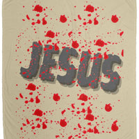 Blood of Jesus Cozy Plush Fleece Blanket