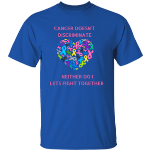 Cancer Doesn't Discriminate Short Sleeve Shirt