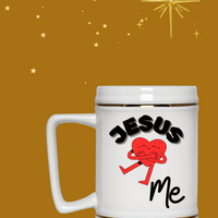 Jesus Loves Me Beer Stein 22oz.