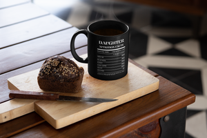 Nutrition Facts Mug - Daughter