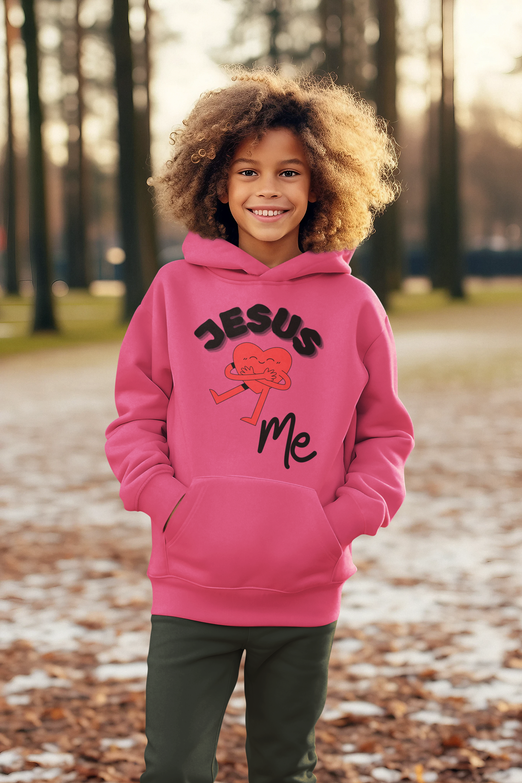 Jesus Loves Me Youth Hoodie