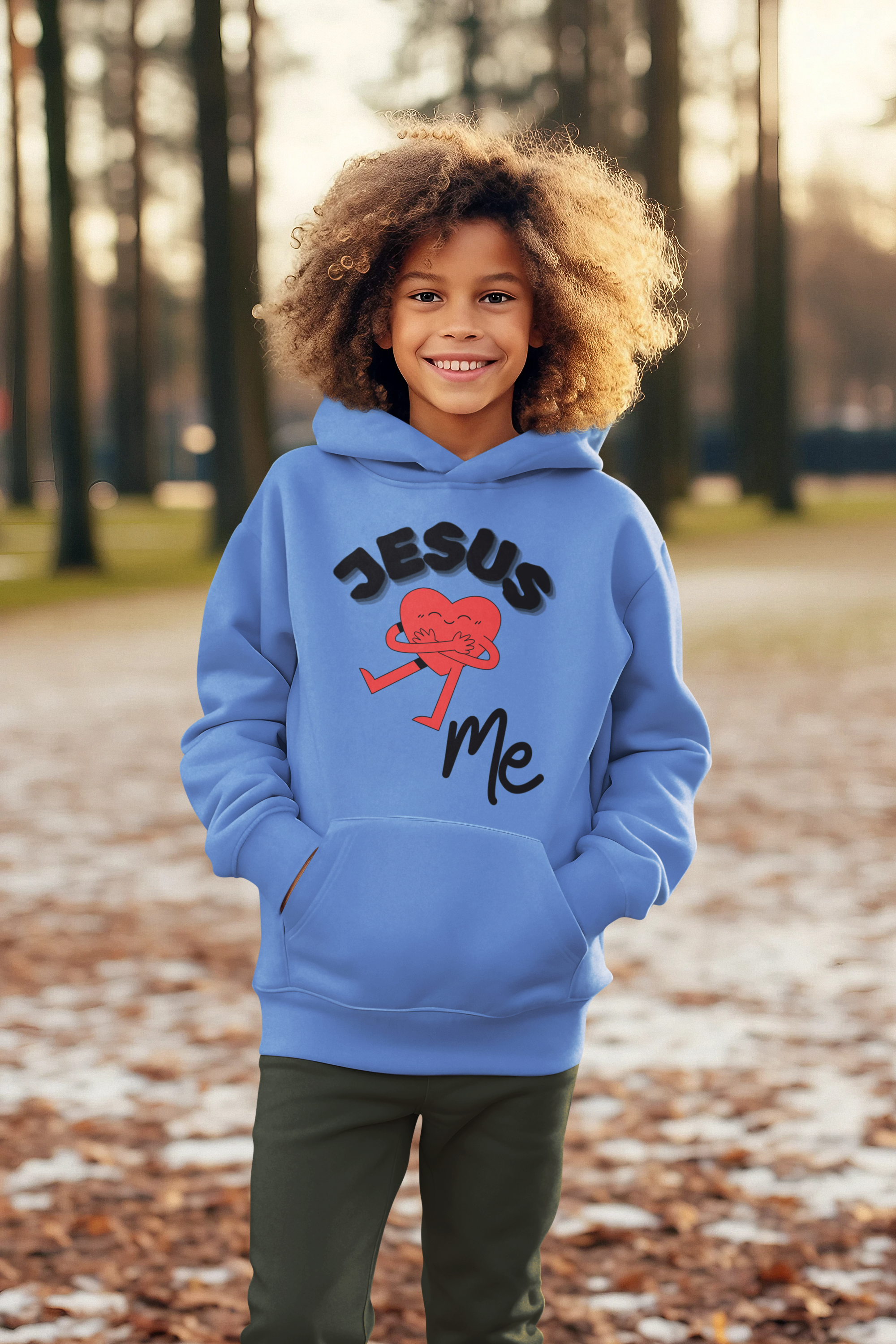 Jesus Loves Me Youth Hoodie