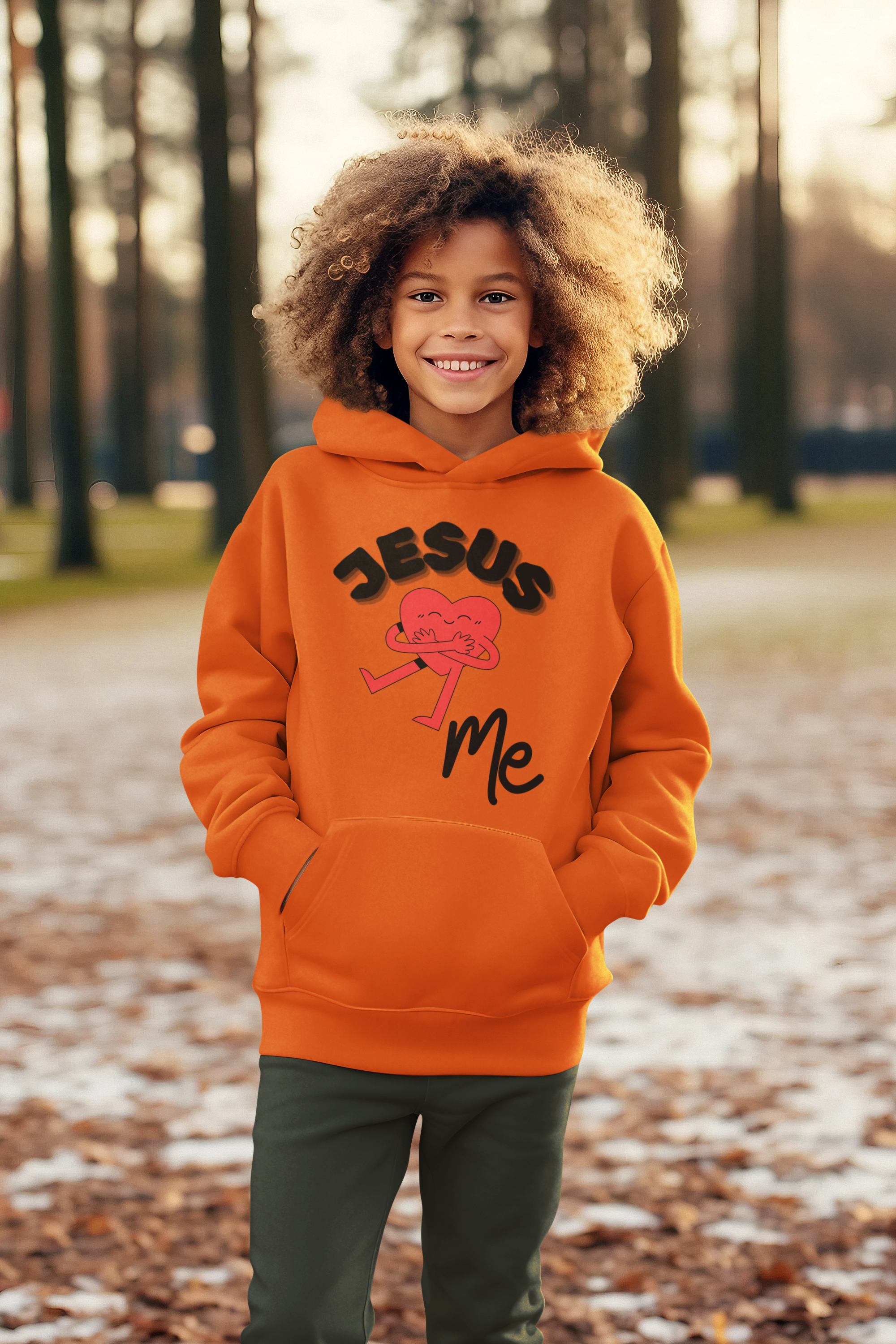 Jesus Loves Me Youth Hoodie