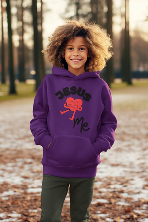 Jesus Loves Me Youth Hoodie