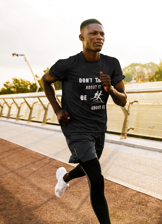 Don't Talk About It - Running Short Sleeve Shirt