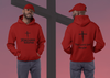 Jehovah Rapha Pullover Hoodie Front & Back - Black