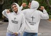 Load image into Gallery viewer, Jehovah Shalom Pullover Hoodie Front &amp; Back - Black