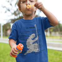 23 Psalms Toddler Short Sleeve - Black
