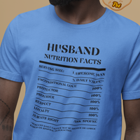 Nutrition Facts T-Shirt SS - Husband - Black