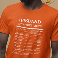 Nutrition Facts T-Shirt SS - Husband - White