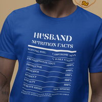 Nutrition Facts T-Shirt SS - Husband - White