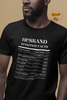 Nutrition Facts T-Shirt SS - Husband - White