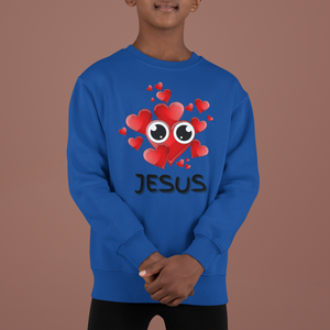 Eye Love Jesus Youth Crewneck