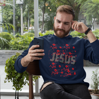 Blood of Jesus Crewneck Pullover Sweatshirt
