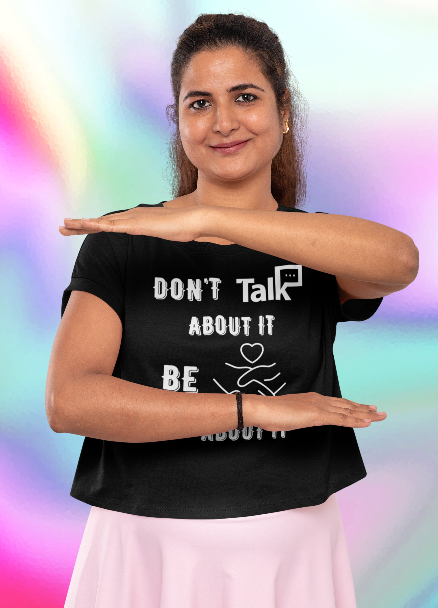 Don't Talk About It - Equality Short Sleeve Shirt