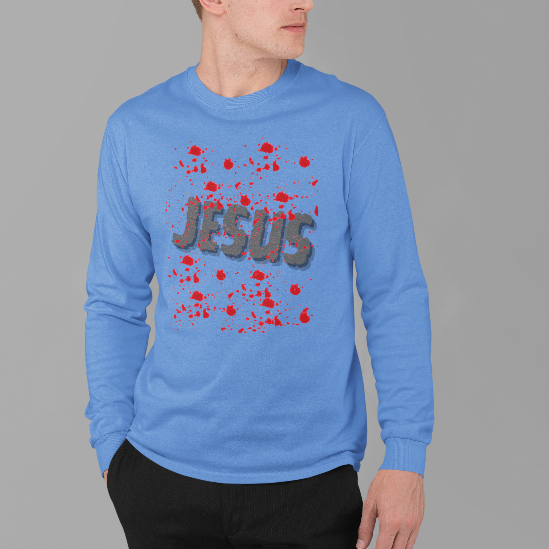 Blood of Jesus Long Sleeve T-Shirt