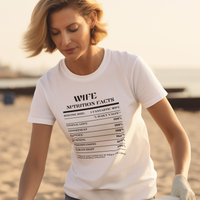 Nutrition Facts T-Shirt SS - Wife - Black
