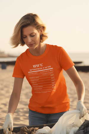 Nutrition Facts T-Shirt SS - Wife - White