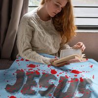 Blood of Jesus Cozy Plush Fleece Blanket