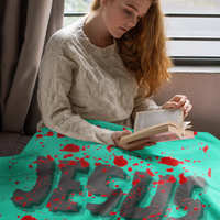 Blood of Jesus Cozy Plush Fleece Blanket