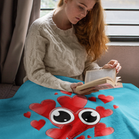 Eye Love Jesus Cozy Plush Fleece Blanket