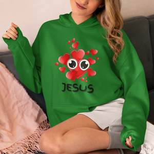 Eye Love Jesus Pullover Hoodie