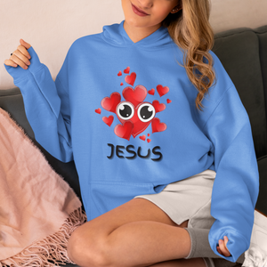 Eye Love Jesus Pullover Hoodie