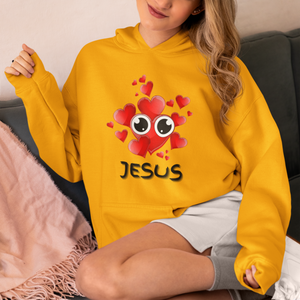 Eye Love Jesus Pullover Hoodie