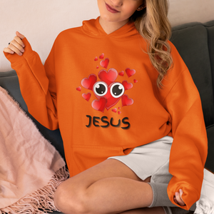 Eye Love Jesus Pullover Hoodie