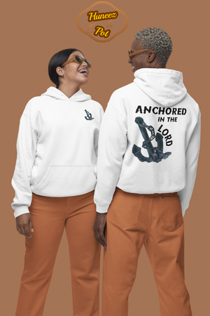 Anchored in the Lord Hoodie - Black