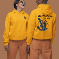 Anchored in the Lord Hoodie - Black