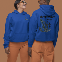 Anchored in the Lord Hoodie - Black