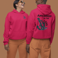 Anchored in the Lord Hoodie - Black