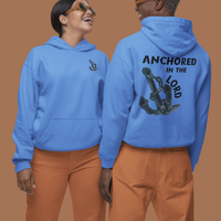 Anchored in the Lord Hoodie - Black