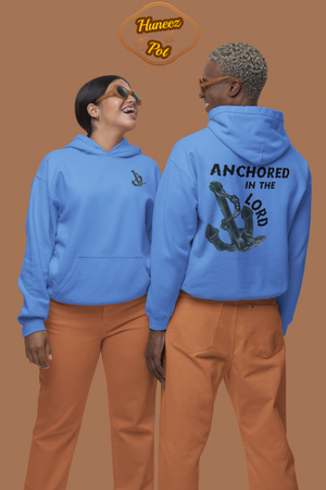 Anchored in the Lord Hoodie - Black