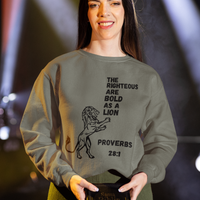 Bold as a Lion Crewneck Sweatshirt