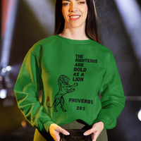 Bold as a Lion Crewneck Sweatshirt