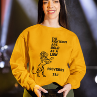 Bold as a Lion Crewneck Sweatshirt