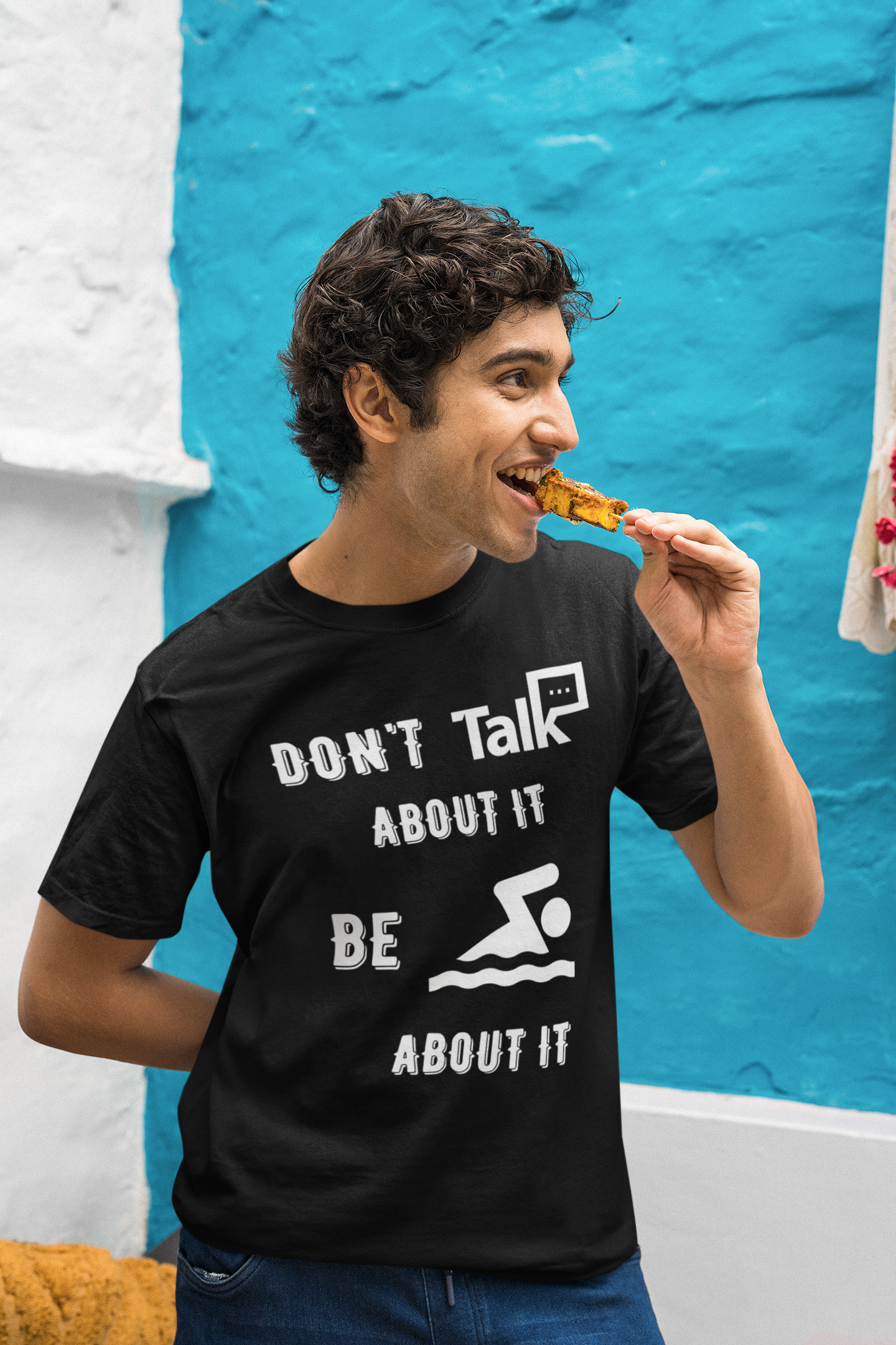 Don't Talk About It - Swimming Short Sleeve Shirt