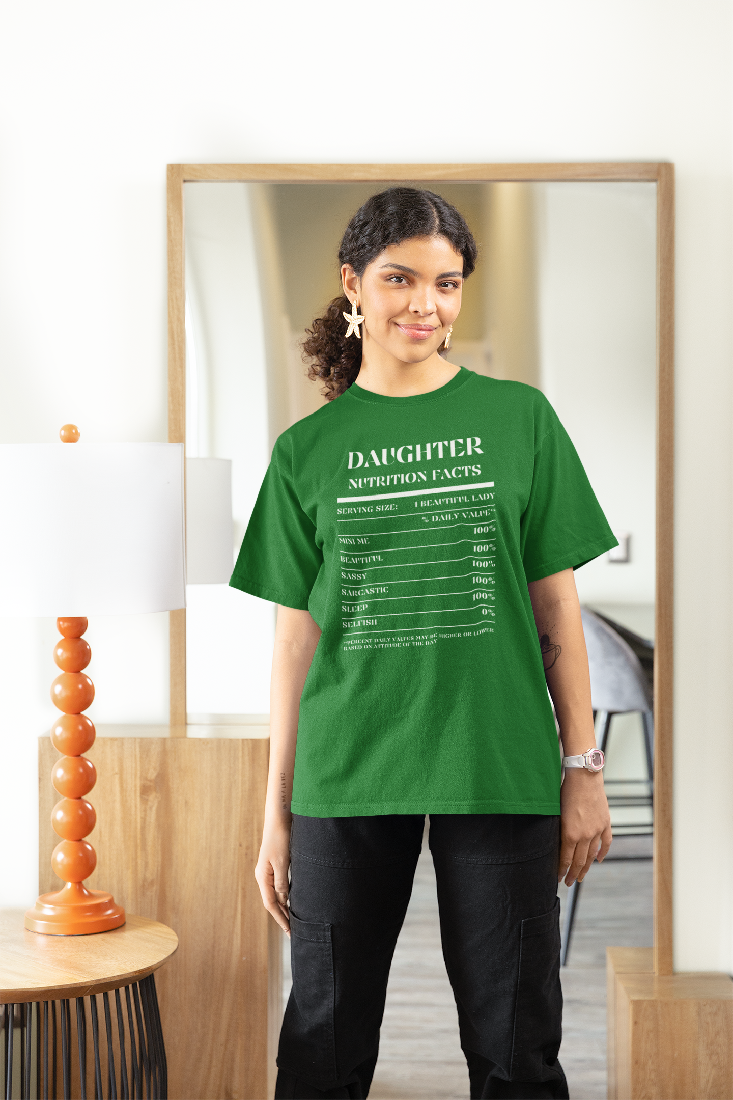 Nutrition Facts T-Shirt SS - Daughter - White